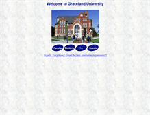 Tablet Screenshot of myinfo.graceland.edu